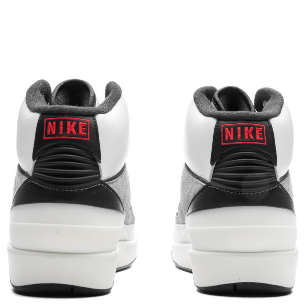 Air Jordan 2 Retro 'Python' - White/Fire Red/Cement Grey