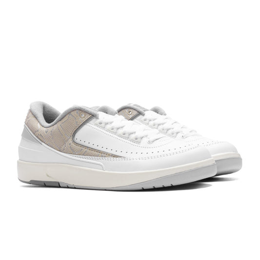 Air Jordan 2 Retro Low 'Python' - White/Cement Grey/Sanddrift