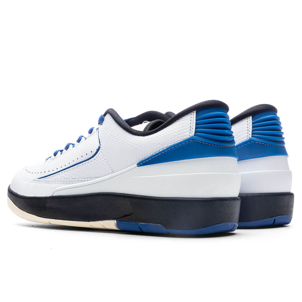Women's Air Jordan 2 Retro Low Varsity Royal - White/Varsity Royal/Black