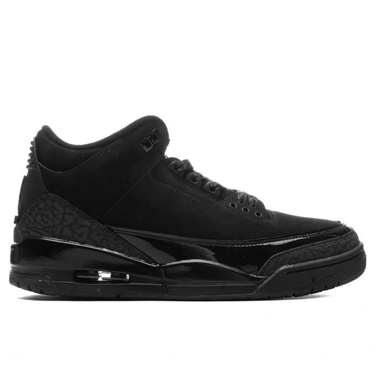 Air Jordan 3 Retro 'Black Cat' - Black/Dark Charcoal/White