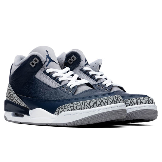 Air Jordan 3 Retro - Midnight Navy/Cement Grey