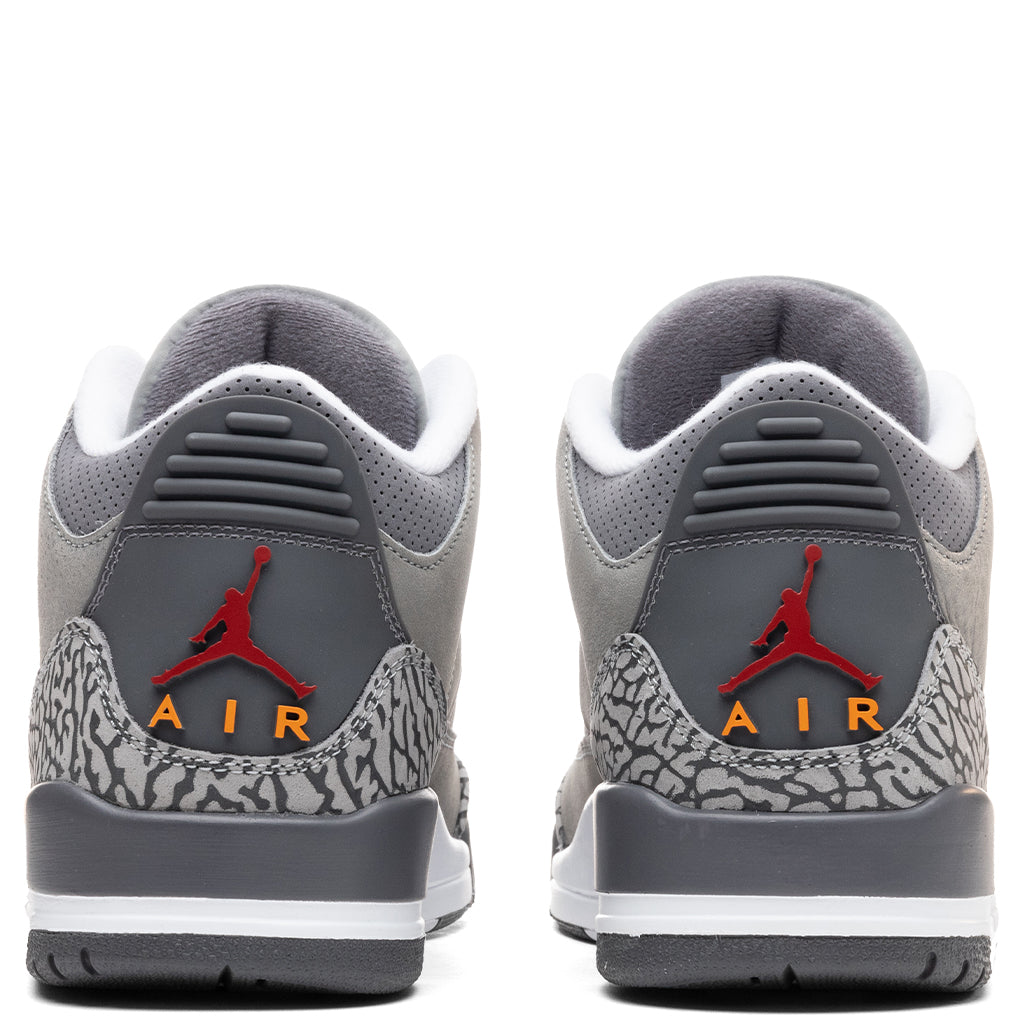 Air Jordan 3 Retro "Cool Grey" - Silver/Sport Red