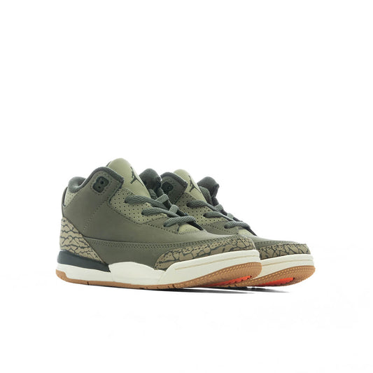 Air Jordan 3 Retro  'Family Affair' (TD) - Medium Olive/Neutral Olive/Sequoia