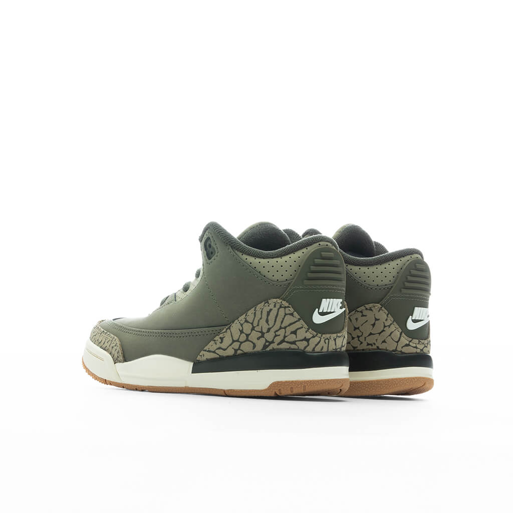 Air Jordan 3 Retro  'Family Affair' (TD) - Medium Olive/Neutral Olive/Sequoia