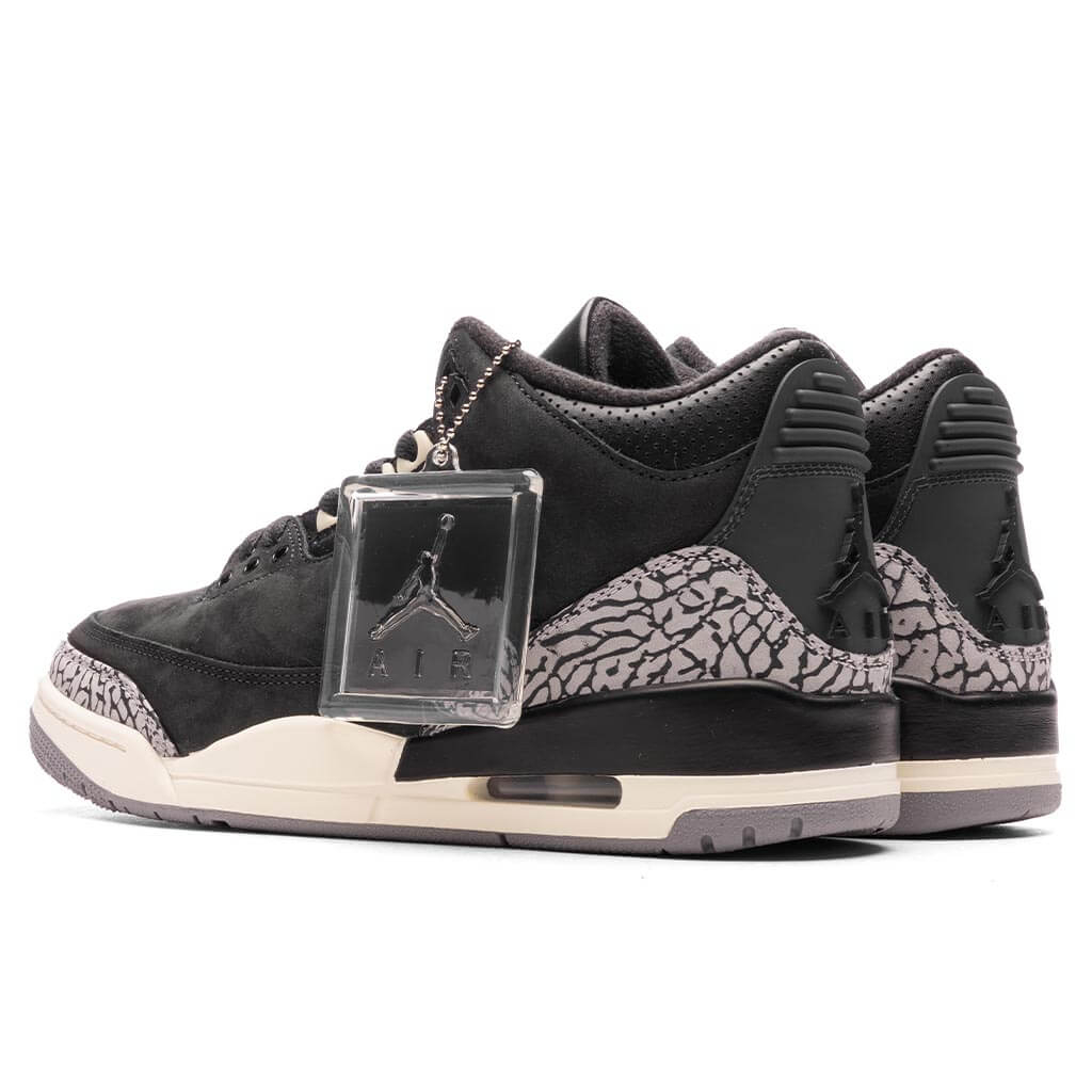Women's Air Jordan 3 Retro - Off Noir/Black/Sail