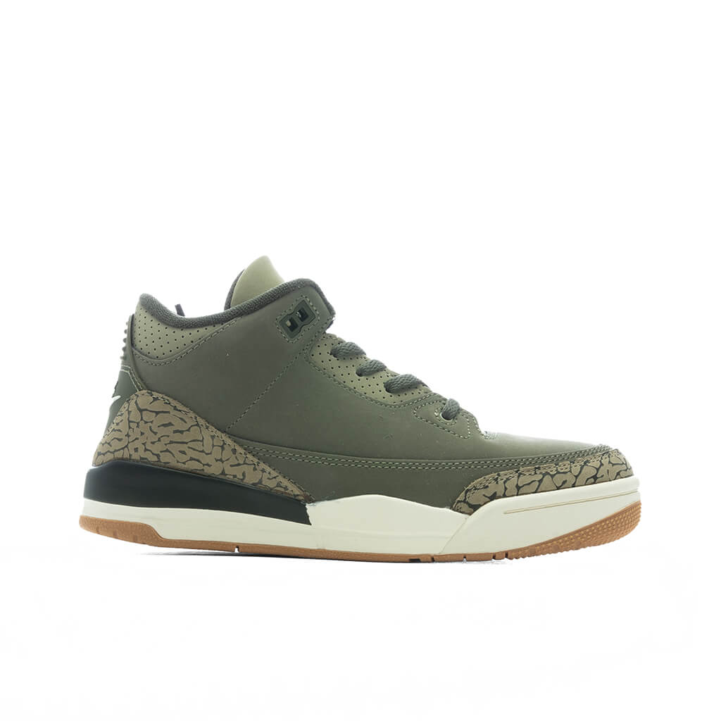 Air Jordan 3 Retro 'Family Affair' (PS) - Medium Olive/Neutral Olive/Sequoia