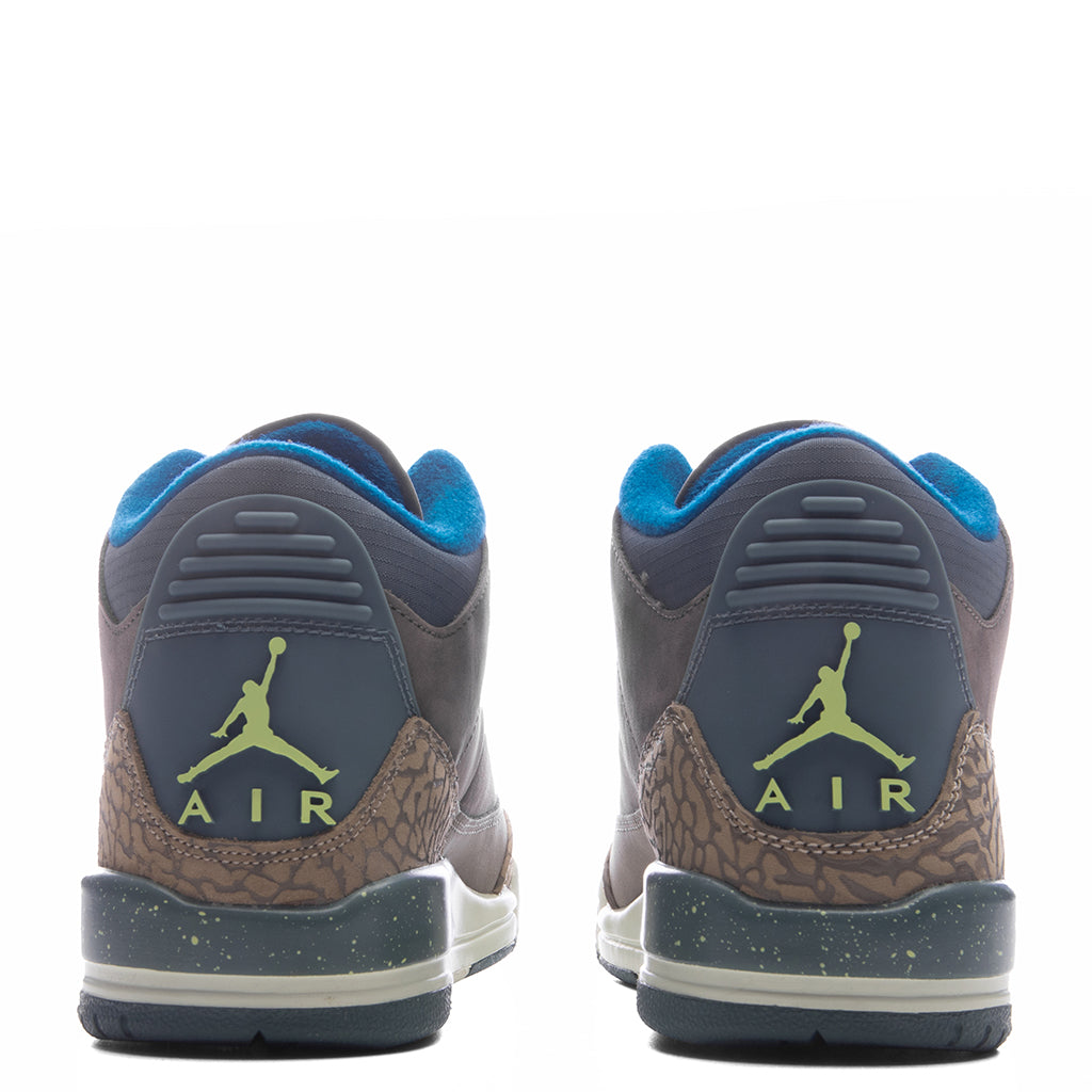 Air Jordan 3 Retro 'We Outside' (GS) - Olive Grey/Green Abyss/Khaki