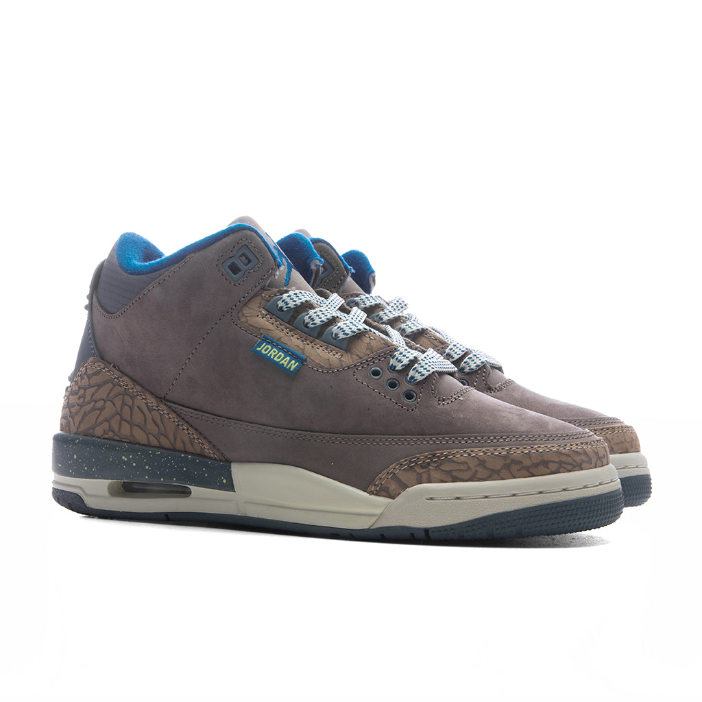Air Jordan 3 Retro 'We Outside' (GS) - Olive Grey/Green Abyss/Khaki