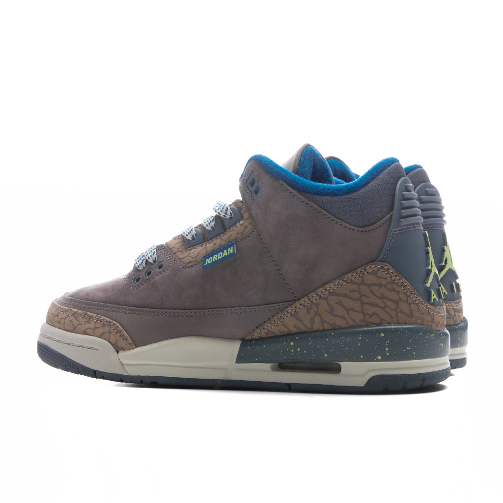 Air Jordan 3 Retro 'We Outside' (GS) - Olive Grey/Green Abyss/Khaki