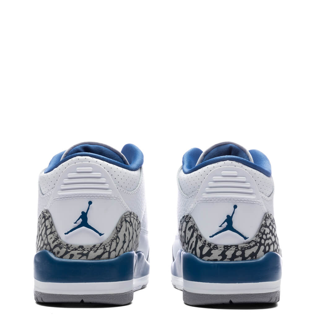 Air Jordan 3 Retro (PS) True Blue and Copper - White/Metallic Copper/True Blue