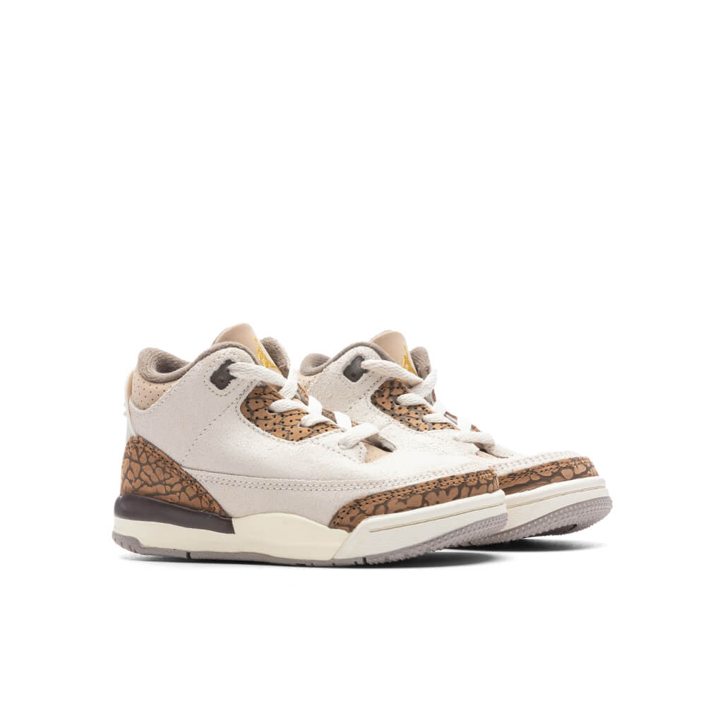 Air Jordan 3 Retro (TD) - Light Orewood Brown/Metallic Gold