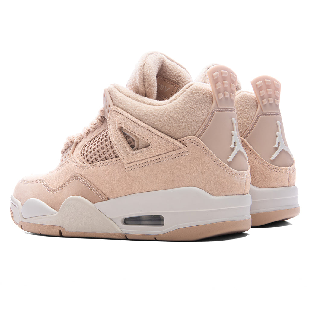 Women's Air Jordan 4 Retro 'Cozy Girl' - Hemp/Light Orewood Brown