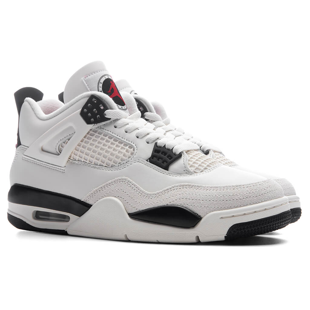 Air Jordan 4 Retro OG 'Flight Club' - Sail/Black/University Red