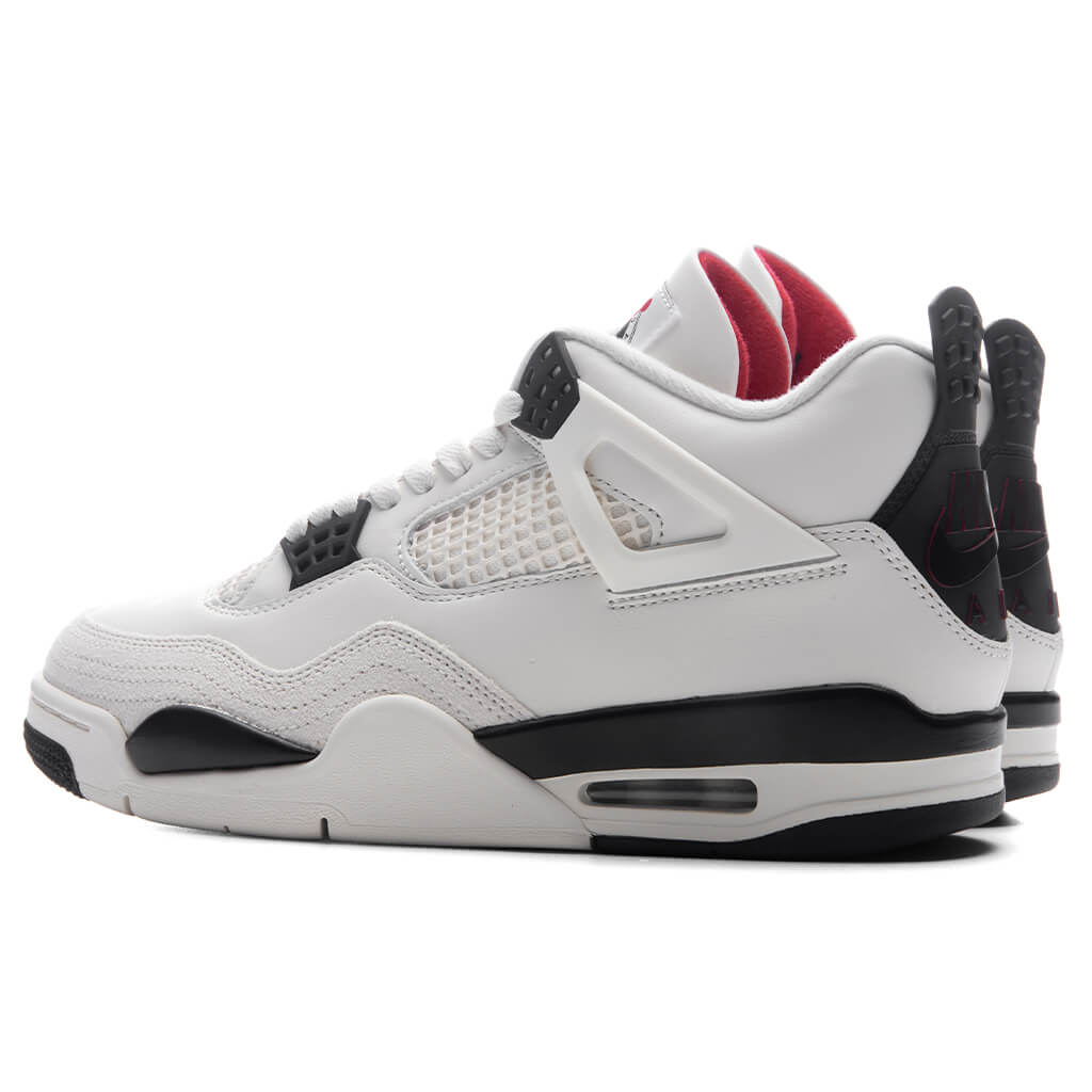 Air Jordan 4 Retro OG 'Flight Club' - Sail/Black/University Red
