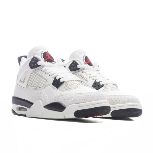 Air Jordan 4 Retro OG 'Flight Club' (GS) - Sail/Black/University Red
