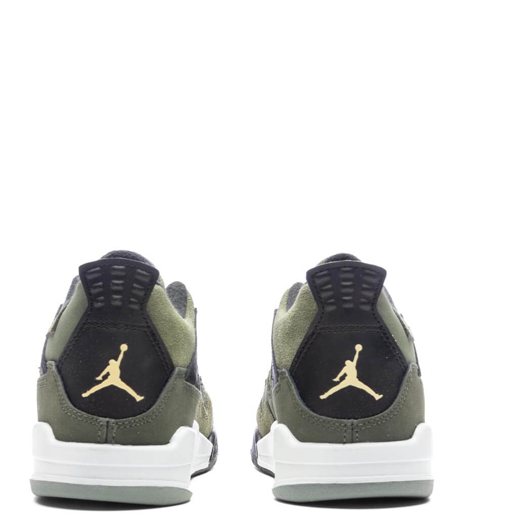 Air Jordan 4 Retro SE Craft (PS) - Medium Olive/Pale Vanilla/Cargo Khaki