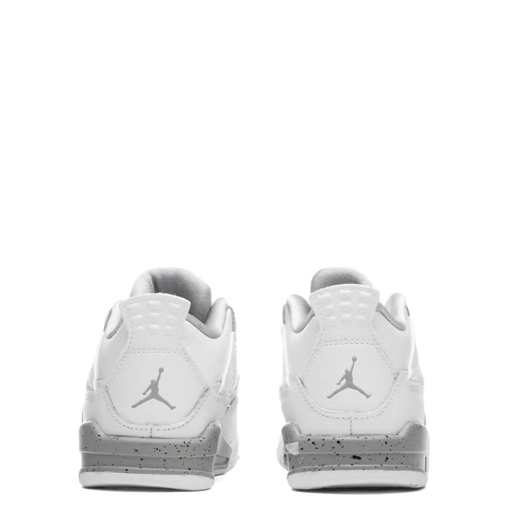 Air Jordan 4 Retro (TD) - White/Fire Red