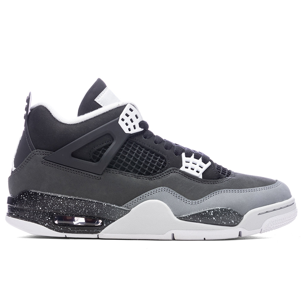 Air Jordan 4 Retro 'Fear' - Black/White/Anthracite/Black