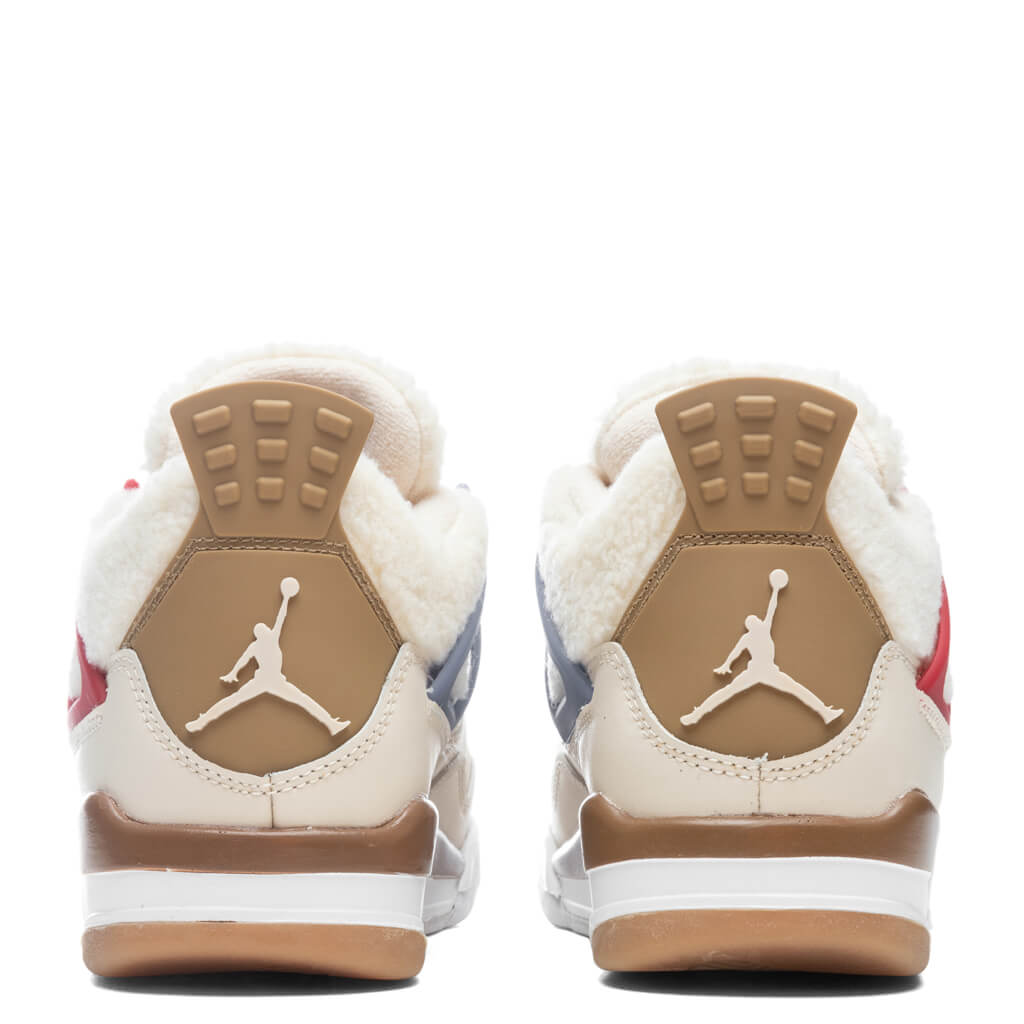 Air Jordan 4 Retro (GS) - Pearl White/Dark Driftwood