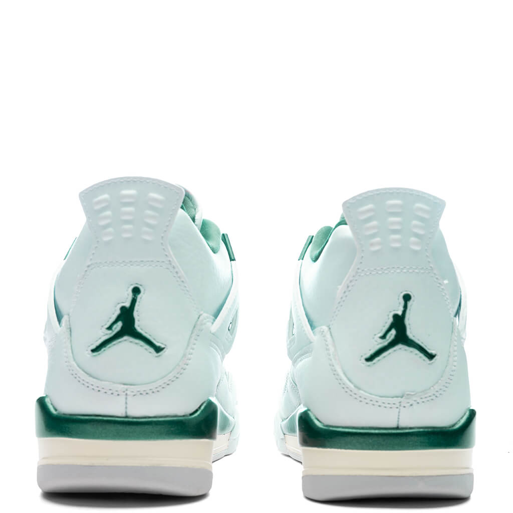 Air Jordan 4 Retro (GS) 'Oxidized Green' - White/Oxidized Green/White