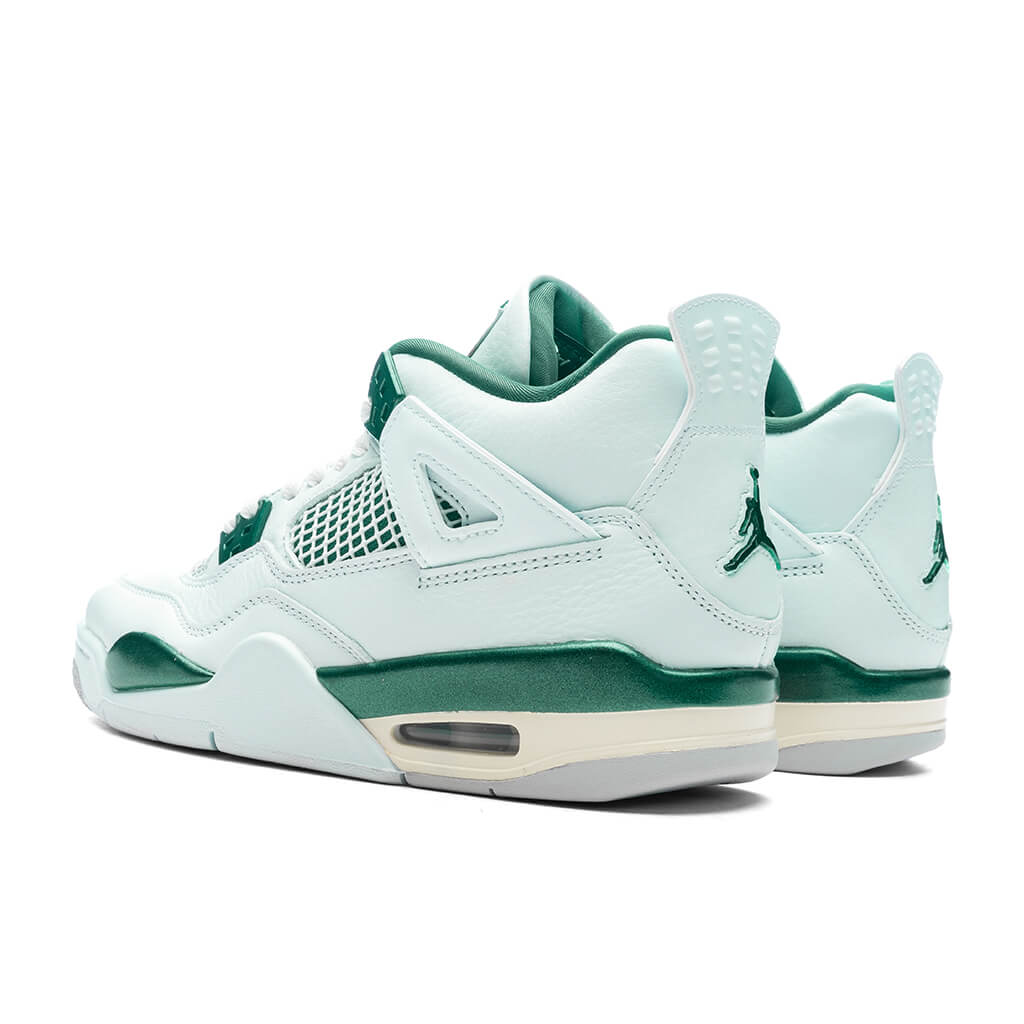 Air Jordan 4 Retro (GS) 'Oxidized Green' - White/Oxidized Green/White