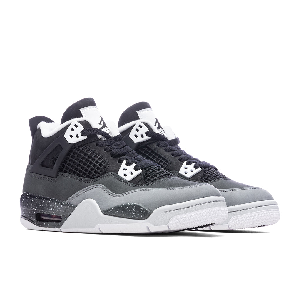 Air Jordan 4 Retro (GS) Fear - Black/White/Anthracite/Black