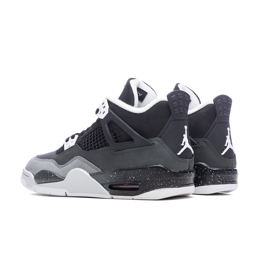 Air Jordan 4 Retro (GS) Fear - Black/White/Anthracite/Black