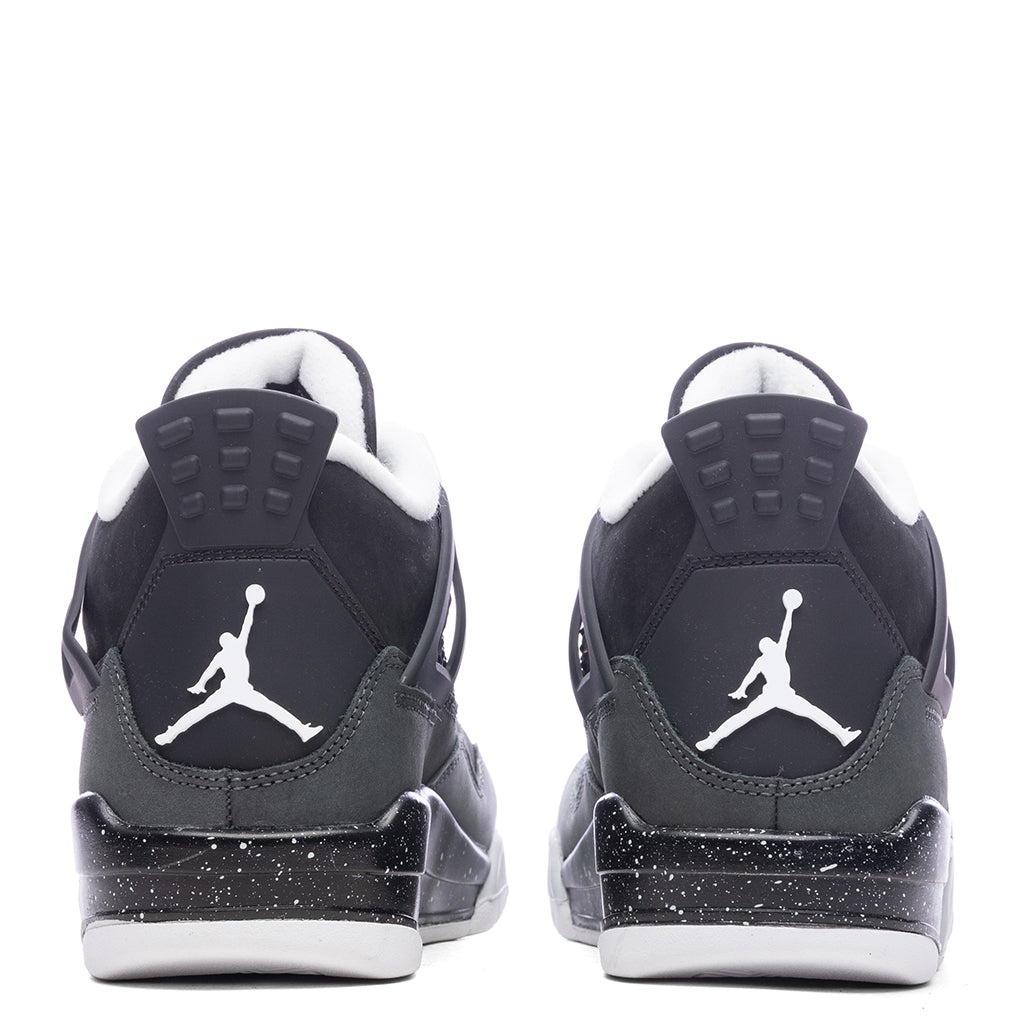 Air Jordan 4 Retro (GS) Fear - Black/White/Anthracite/Black