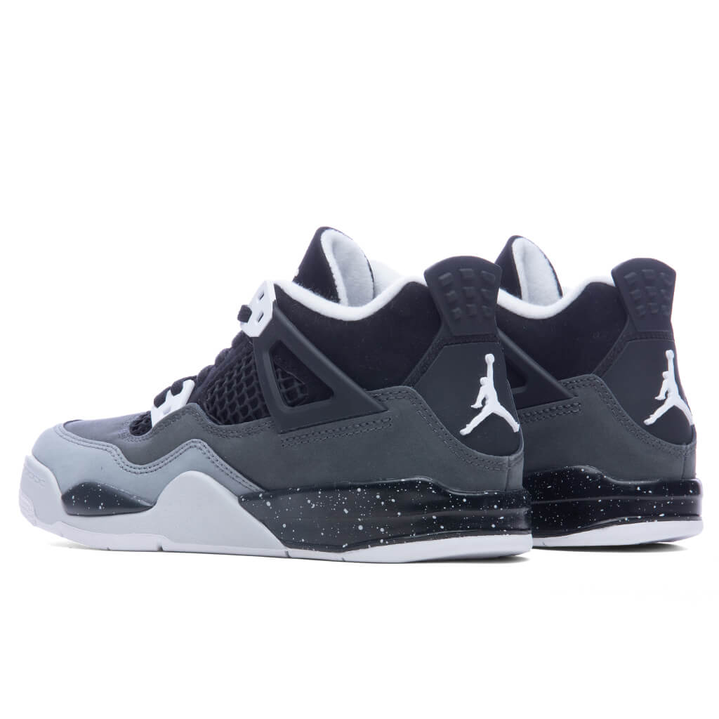 Air Jordan 4 Retro (PS) Fear - Black/White/Anthracite/Black