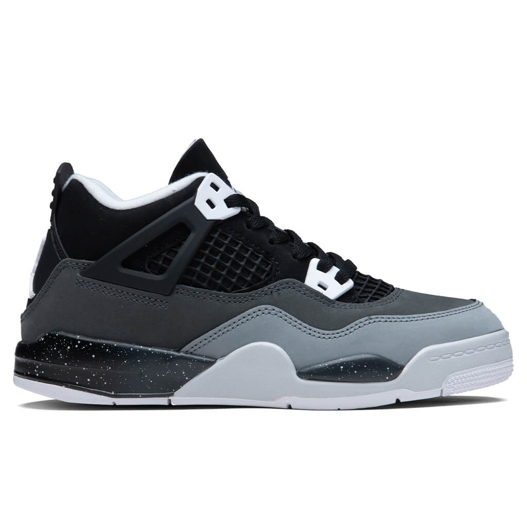 Air Jordan 4 Retro (PS) Fear - Black/White/Anthracite/Black