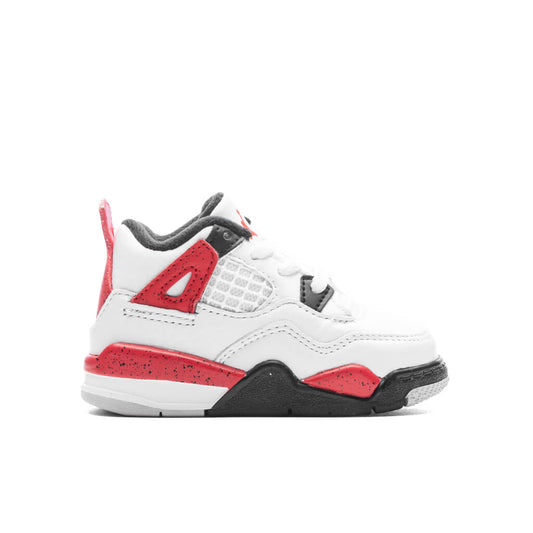 Air Jordan 4 Retro (TD) 'Red Cement' - White/Fire Red/Black