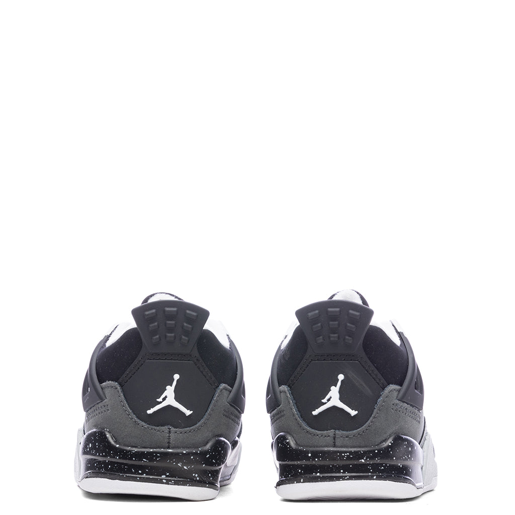 Air Jordan 4 Retro (TD) Fear - Black/White/Anthracite/Black