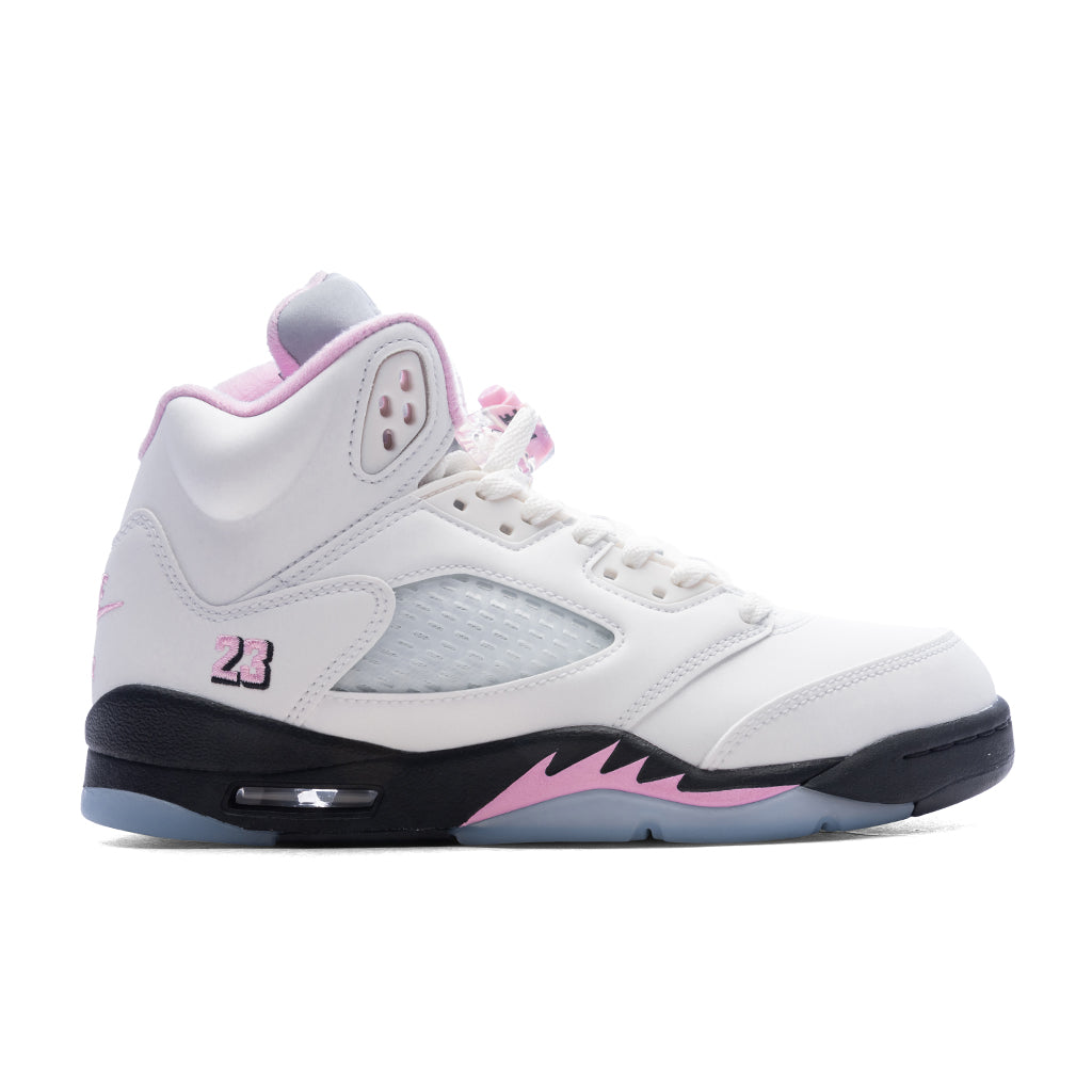 Air Jordan 5 Retro OG '35th Anniversary' (GS) - White/Black/Med Soft Pink/White