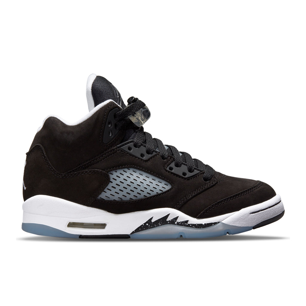 Air Jordan 5 Retro (GS) 'Oreo' - Black/Cool Grey