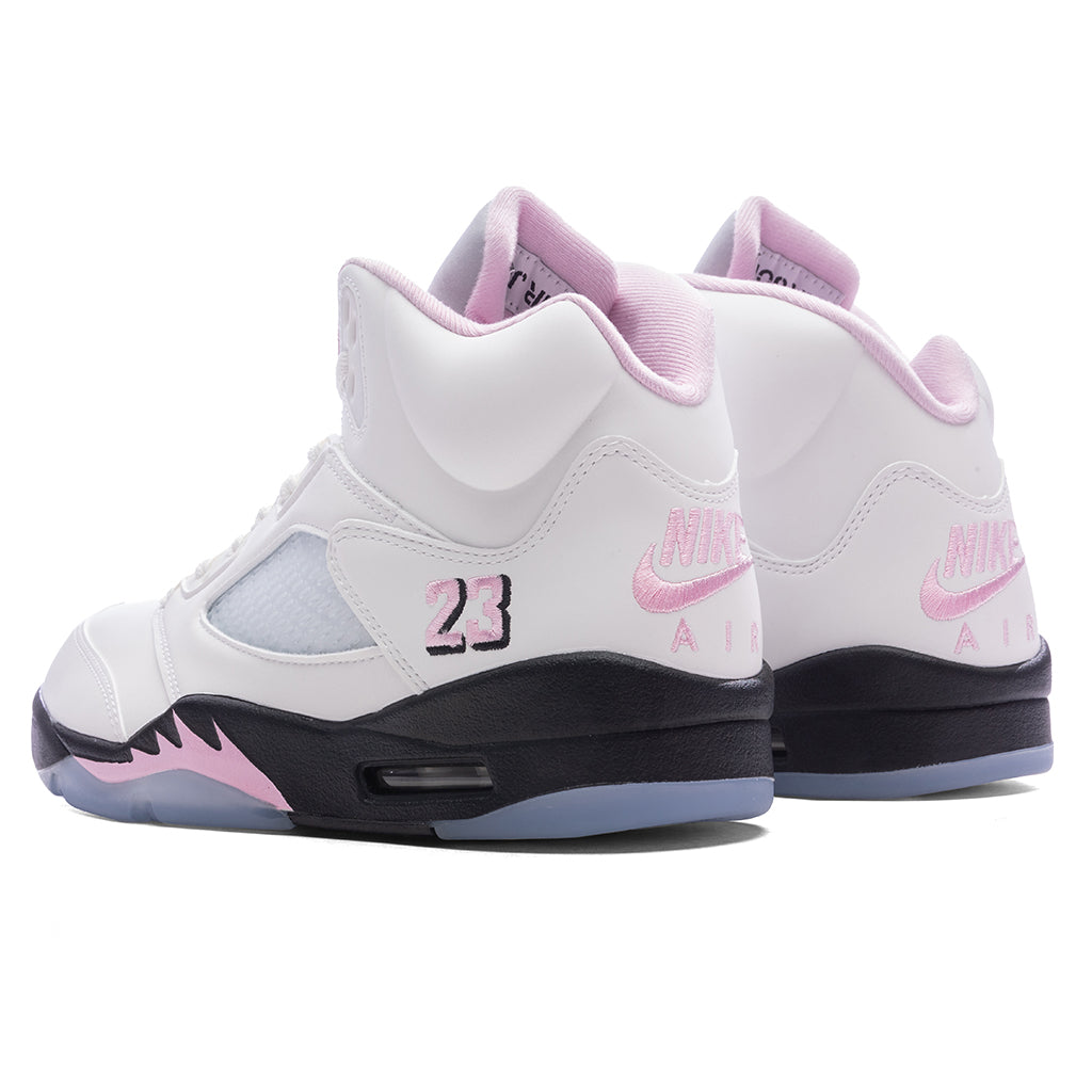Air Jordan 5 Retro OG '35th Anniversary' - White/Med Soft Pink/Black