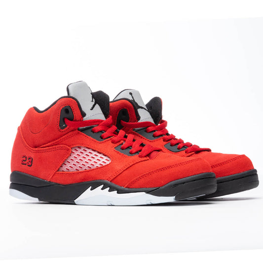 Air Jordan 5 Retro (PS) "Raging Bull" - Varsity Red/Black