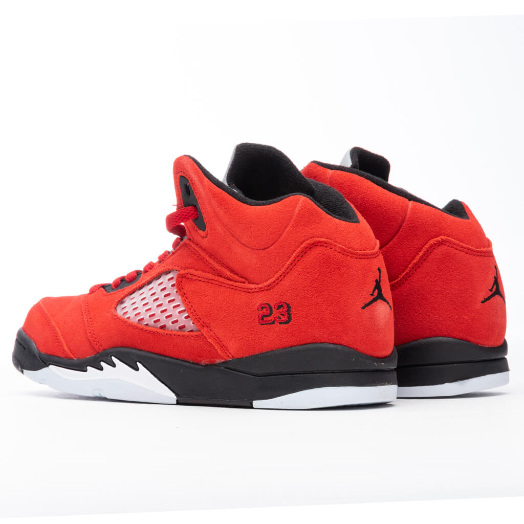 Air Jordan 5 Retro (PS) "Raging Bull" - Varsity Red/Black