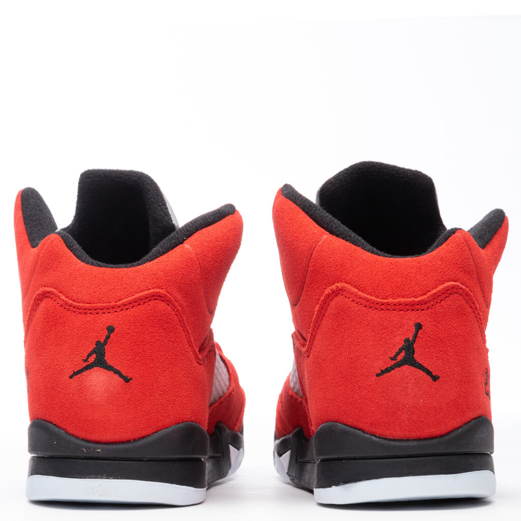 Air Jordan 5 Retro (PS) "Raging Bull" - Varsity Red/Black