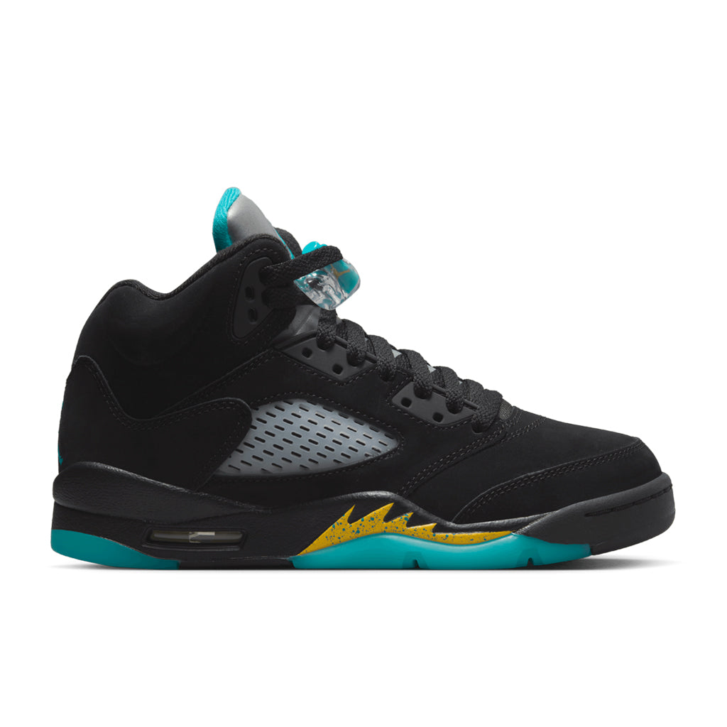 Air Jordan 5 Retro (GS) Aqua - Black/Aquatone/Taxi