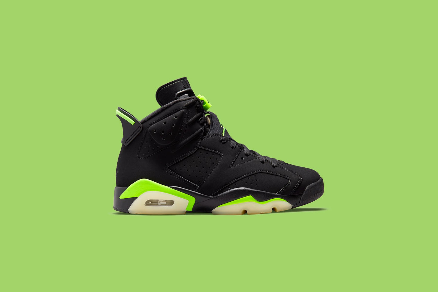 Air Jordan 6 Retro - Black/Electric Green