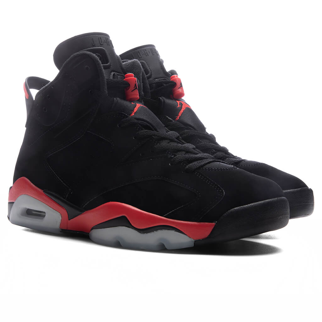 Air Jordan 6 Retro 'Infrared Salesman' - Black/Light Crimson