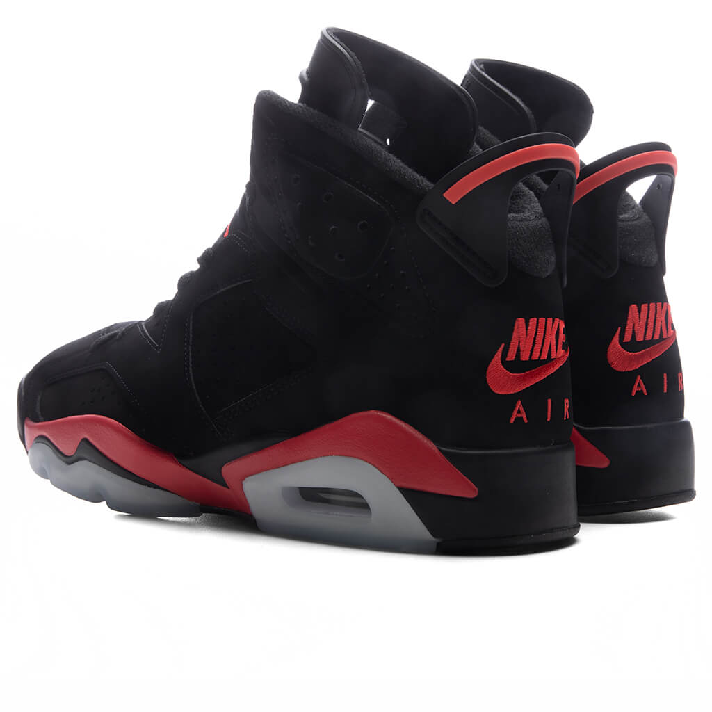 Air Jordan 6 Retro 'Infrared Salesman' - Black/Light Crimson