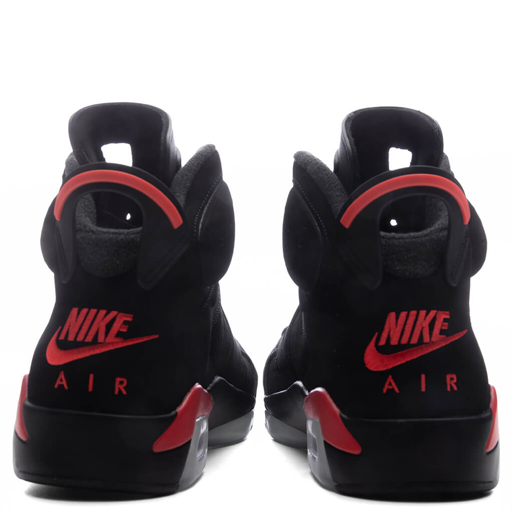 Air Jordan 6 Retro 'Infrared Salesman' - Black/Light Crimson