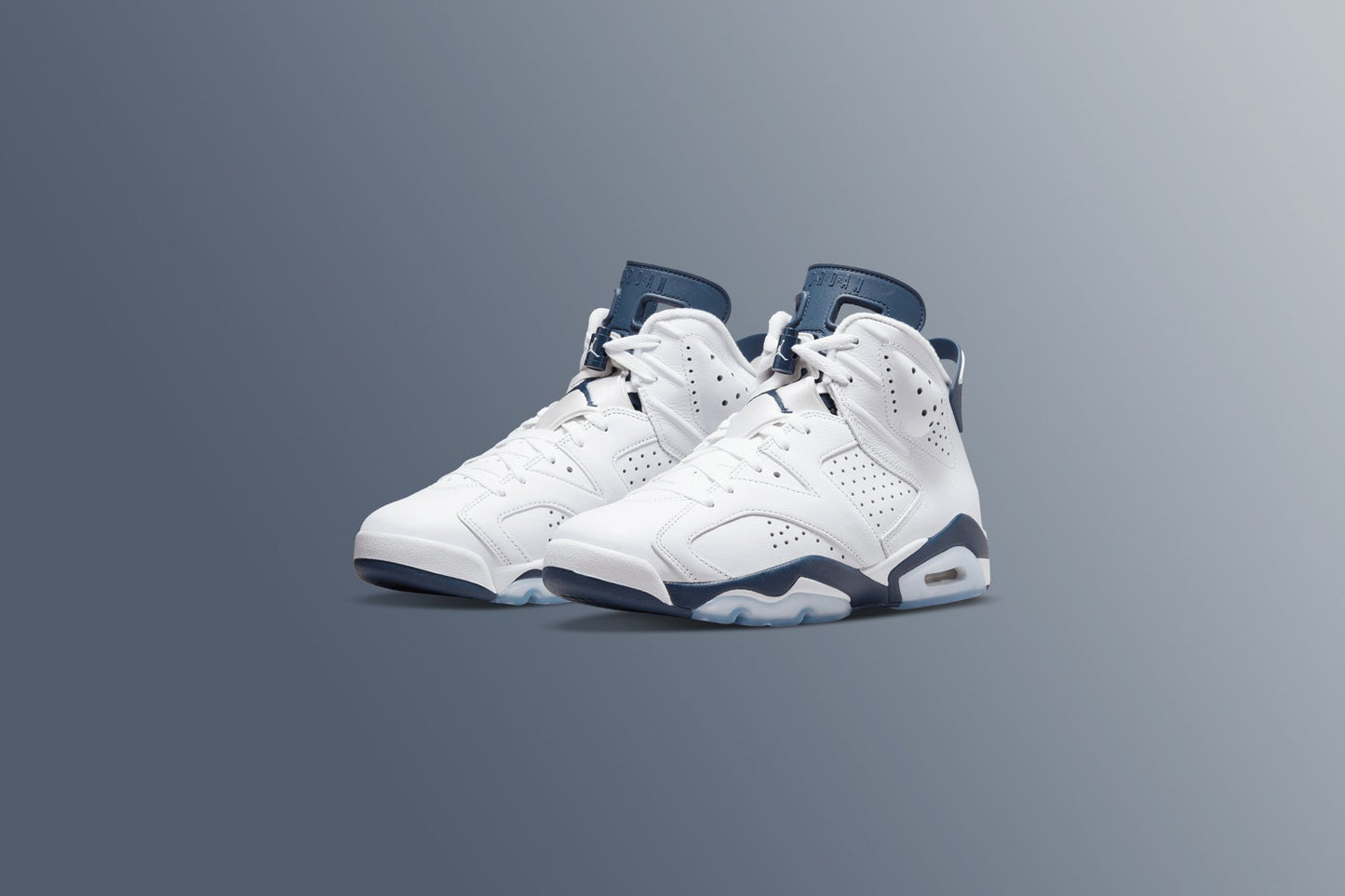 Air Jordan 6 Retro - White/Midnight Navy
