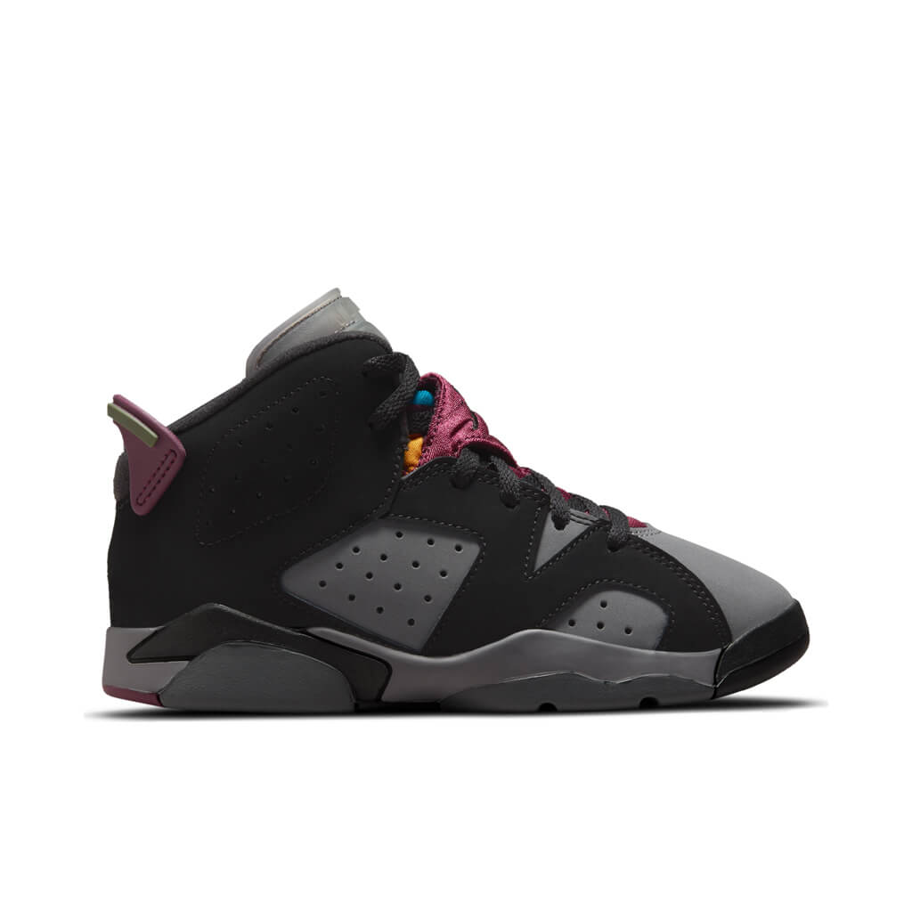 Air Jordan 6 Retro (PS) 'Bordeaux' - Black/Bordeaux/Light Graphite