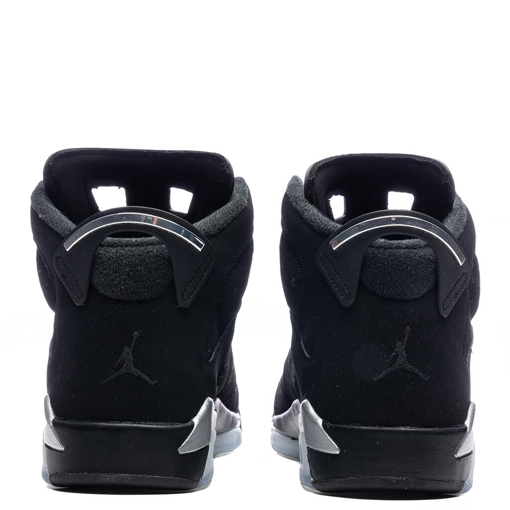 Air Jordan 6 Retro (GS)  - Black/Metallic Silver/Black