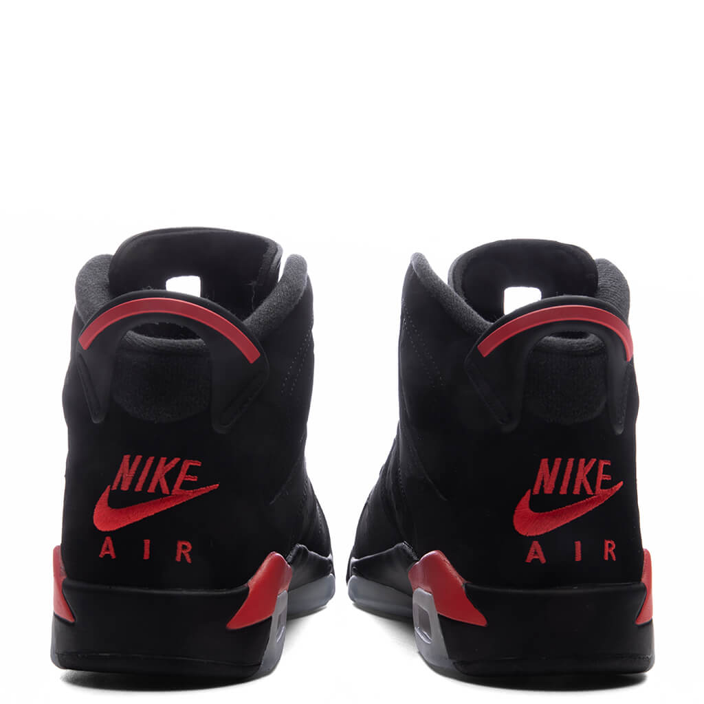 Air Jordan 6 Retro 'Infrared Salesman' (GS) - Black/Light Crimson