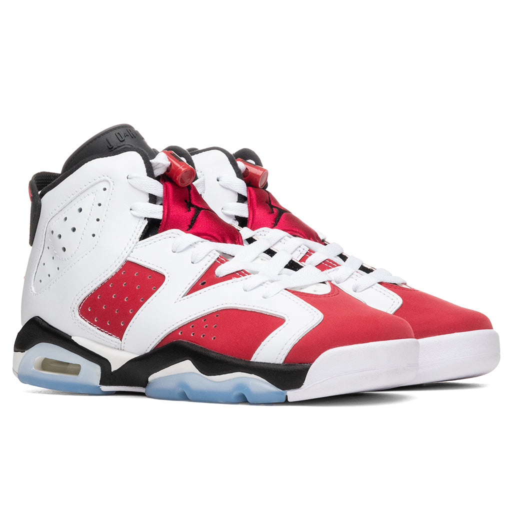 Air Jordan 6 Retro (GS) - White/Carmine
