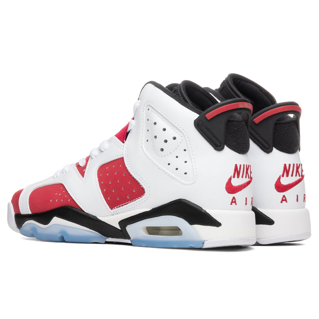 Air Jordan 6 Retro (GS) - White/Carmine