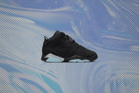 Air Jordan 6 Retro (PS) - Black/Metallic Silver/Black
